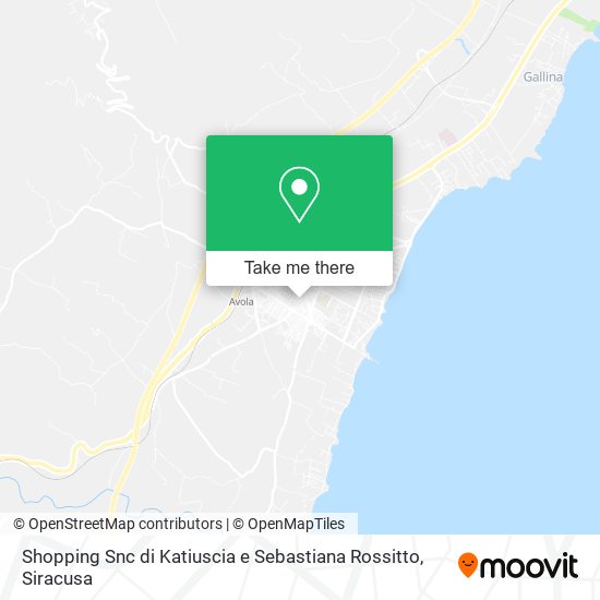 Shopping Snc di Katiuscia e Sebastiana Rossitto map