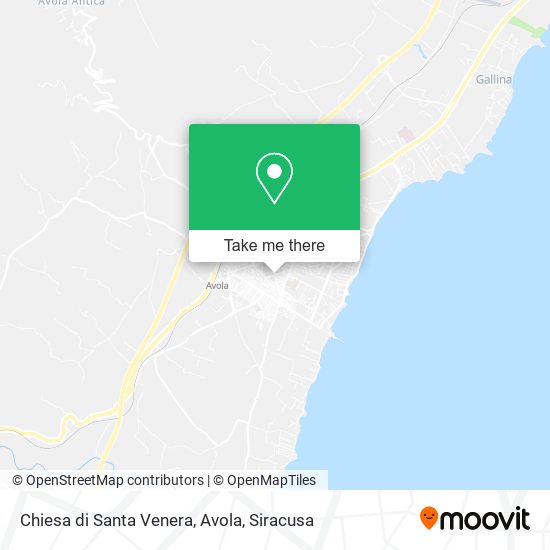 Chiesa di Santa Venera, Avola map