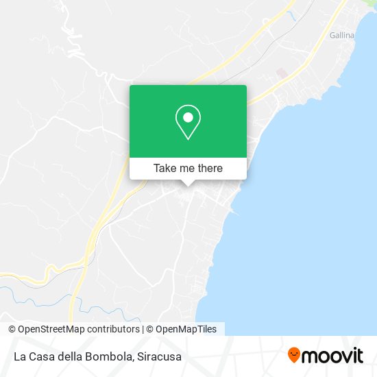 La Casa della Bombola map