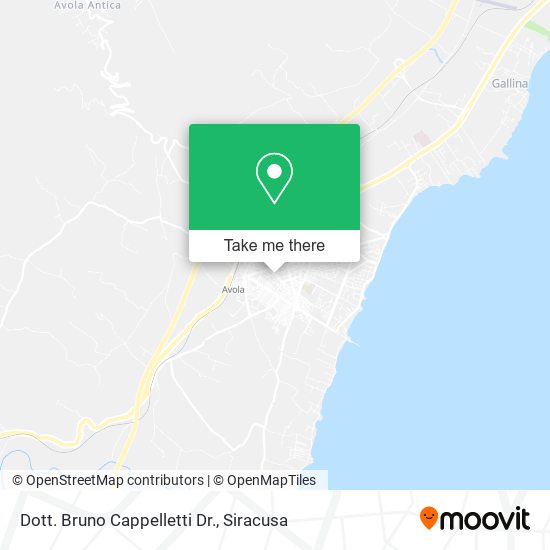 Dott. Bruno Cappelletti Dr. map