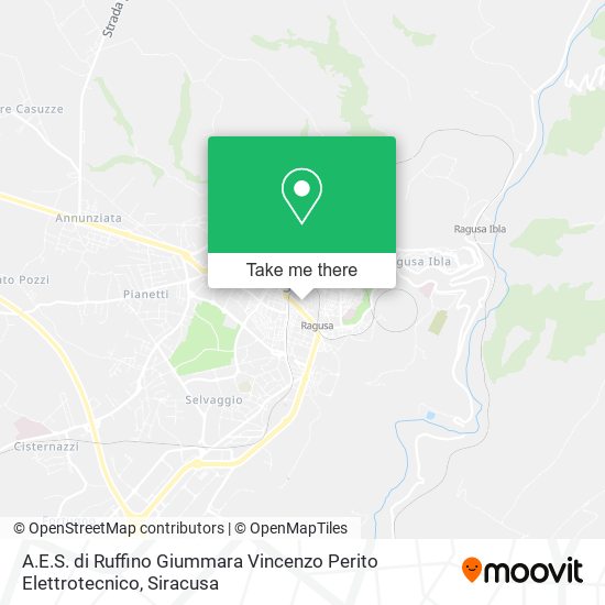 A.E.S. di Ruffino Giummara Vincenzo Perito Elettrotecnico map