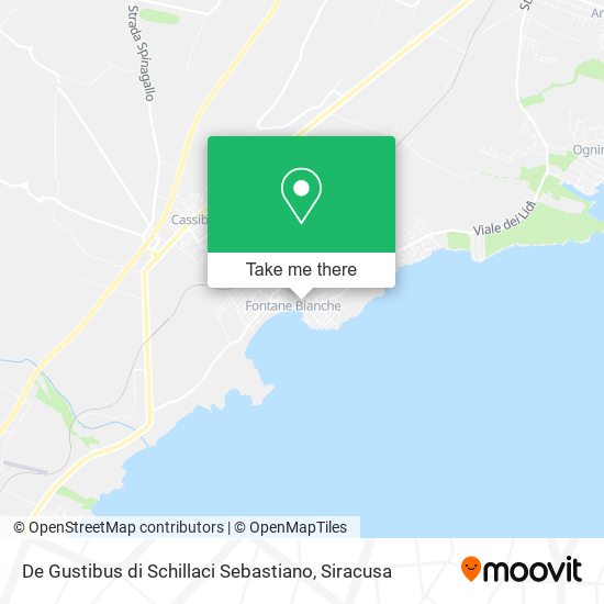 De Gustibus di Schillaci Sebastiano map