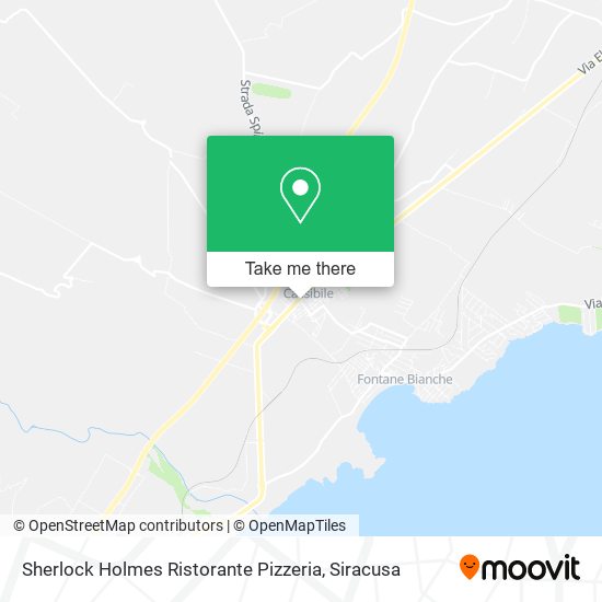 Sherlock Holmes Ristorante Pizzeria map