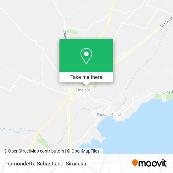 Ramondetta Sebastiano map