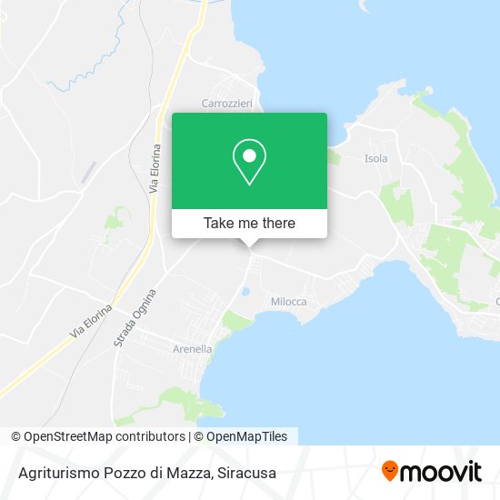 Agriturismo Pozzo di Mazza map