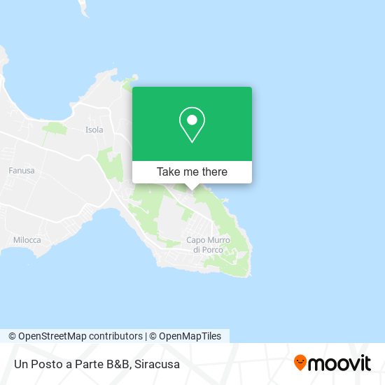 Un Posto a Parte B&B map