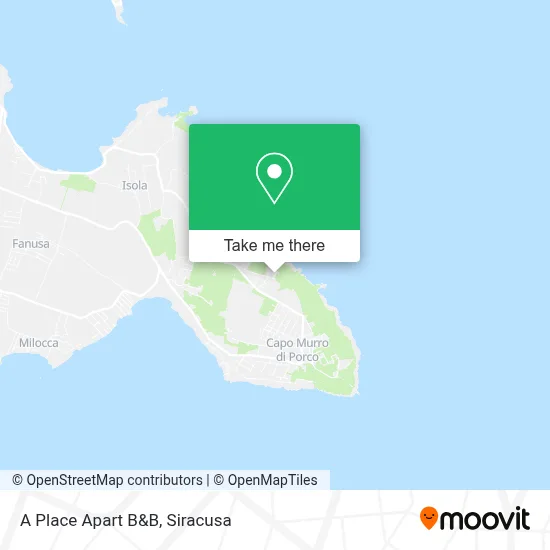 A Place Apart B&B map