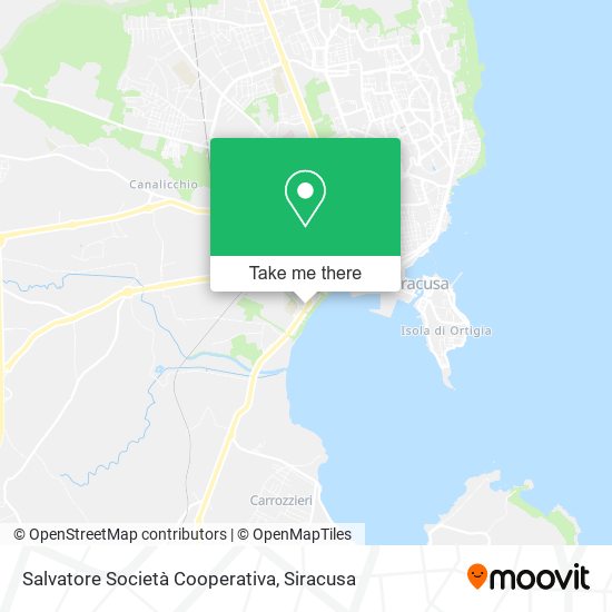 Salvatore Società Cooperativa map