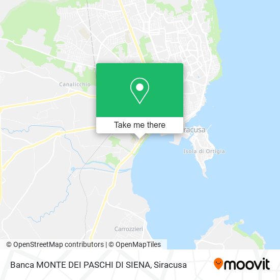 Banca MONTE DEI PASCHI DI SIENA map