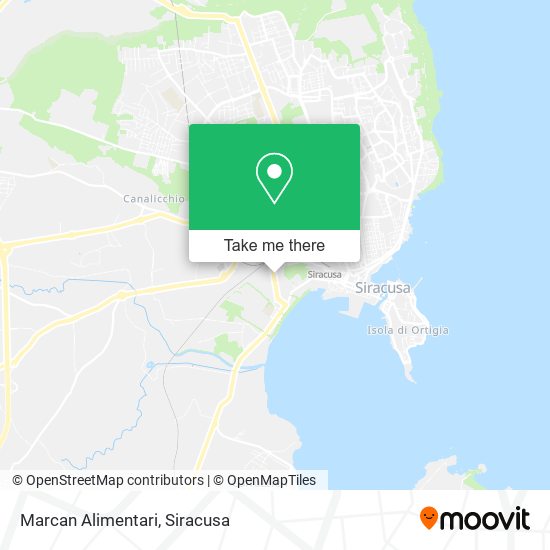 Marcan Alimentari map