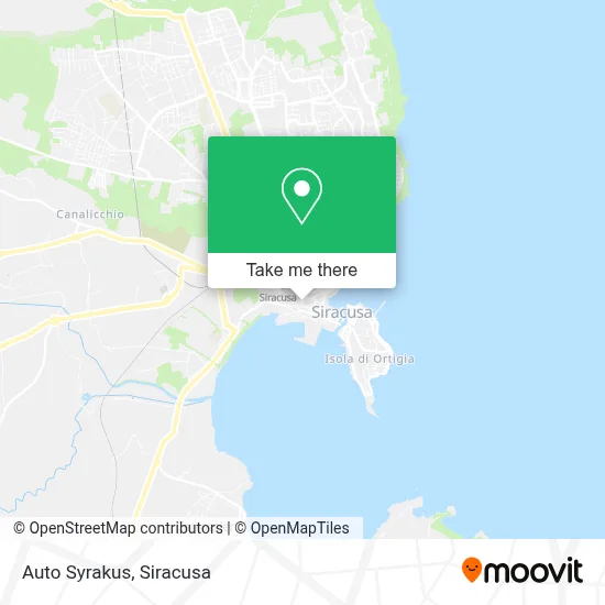 Auto Syrakus map