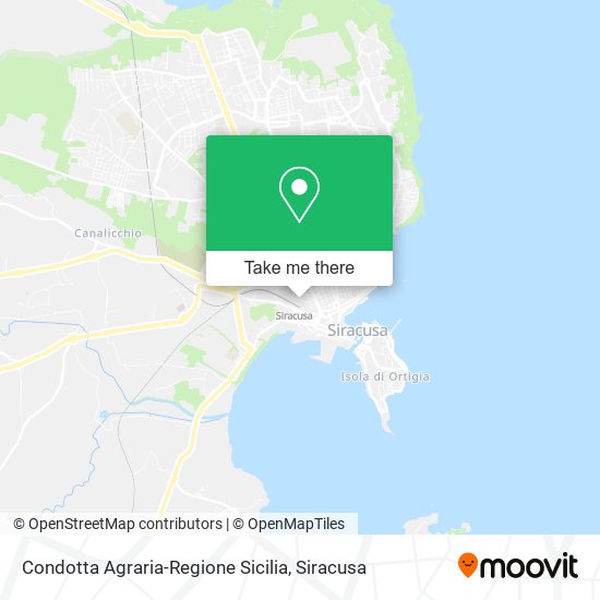 Condotta Agraria-Regione Sicilia map