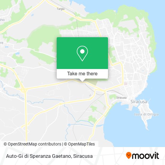 Auto-Gi di Speranza Gaetano map