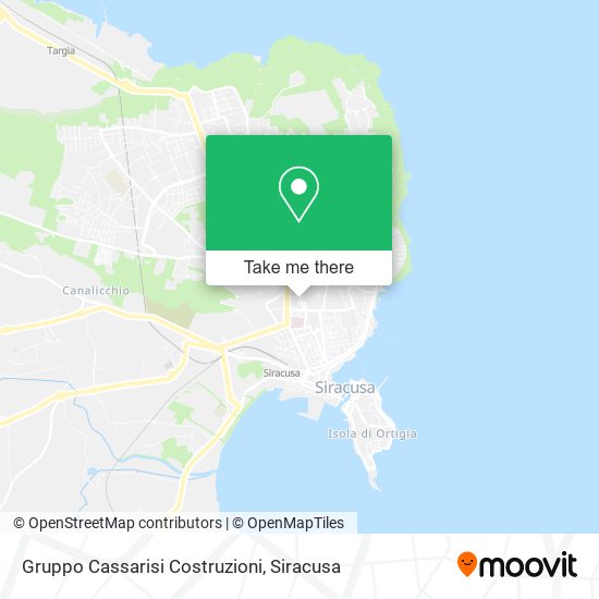 Gruppo Cassarisi Costruzioni map