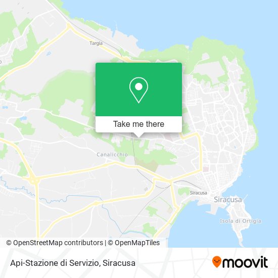 Api-Stazione di Servizio map