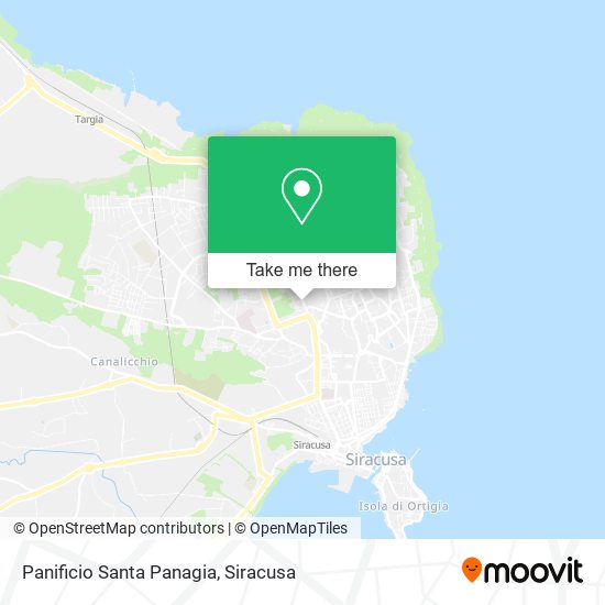 Panificio Santa Panagia map