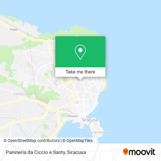 Panineria da Ciccio e Santy map