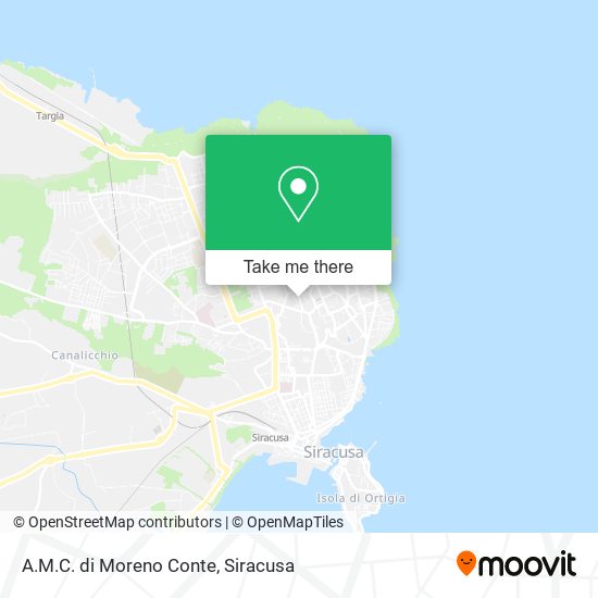 A.M.C. di Moreno Conte map