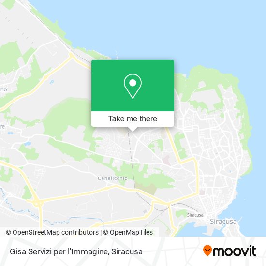 Gisa Servizi per l'Immagine map