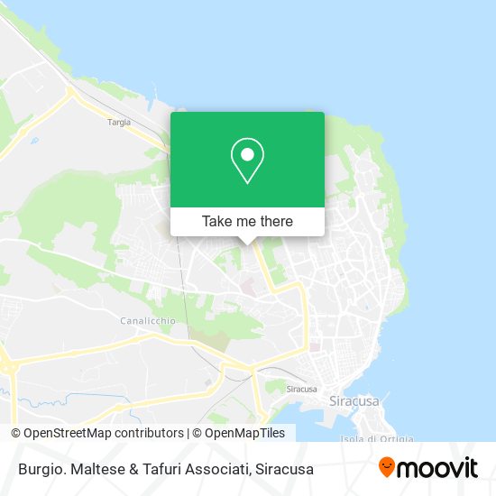 Burgio. Maltese & Tafuri Associati map