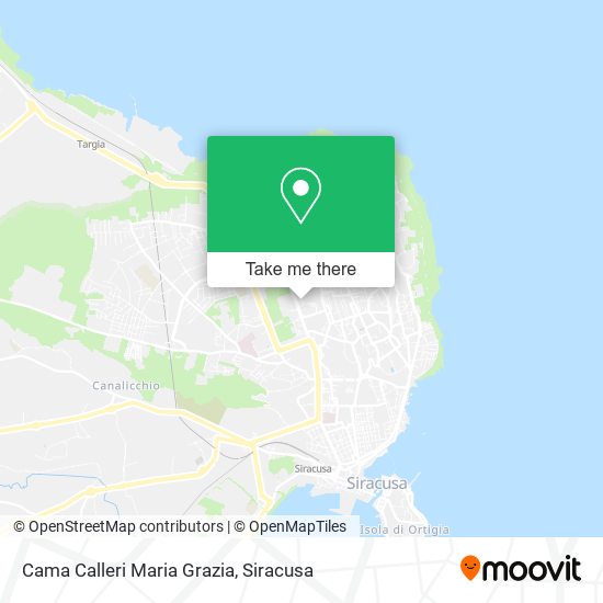 Cama Calleri Maria Grazia map