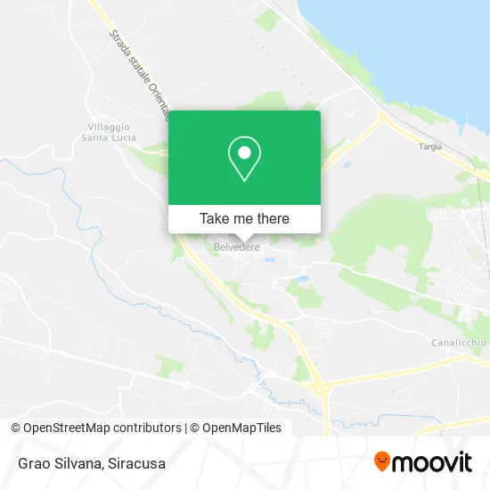 Grao Silvana map