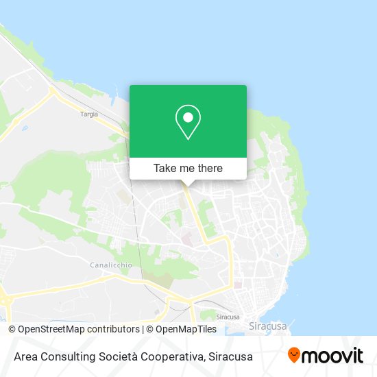Area Consulting Società Cooperativa map