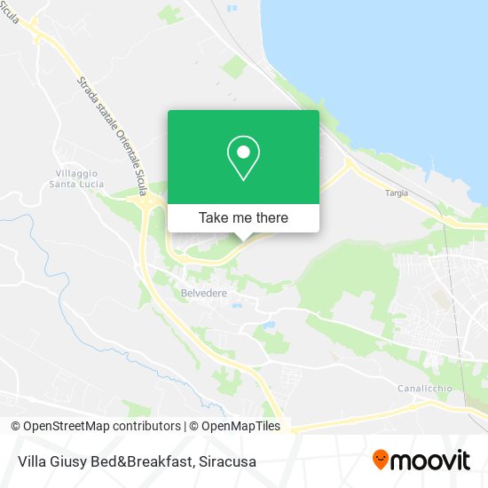 Villa Giusy Bed&Breakfast map