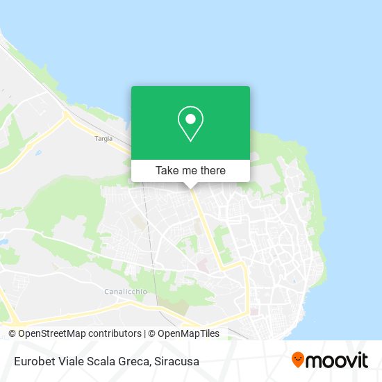 Eurobet Viale Scala Greca map