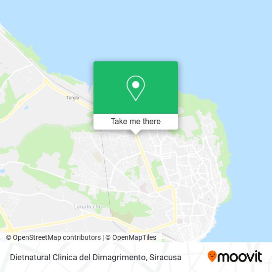 Dietnatural Clinica del Dimagrimento map