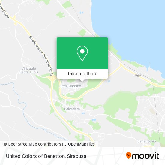 United Colors of Benetton map