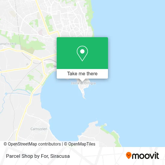 Parcel Shop by For map