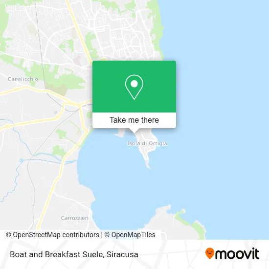 Boat and Breakfast Suele map