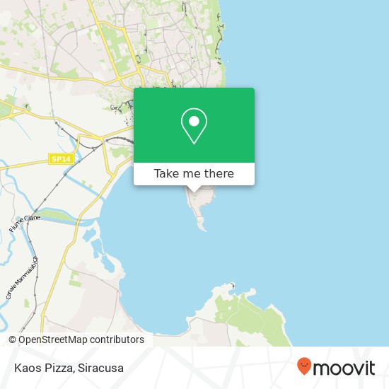 Kaos Pizza, Piazza Minerva, 7 96100 Siracusa map