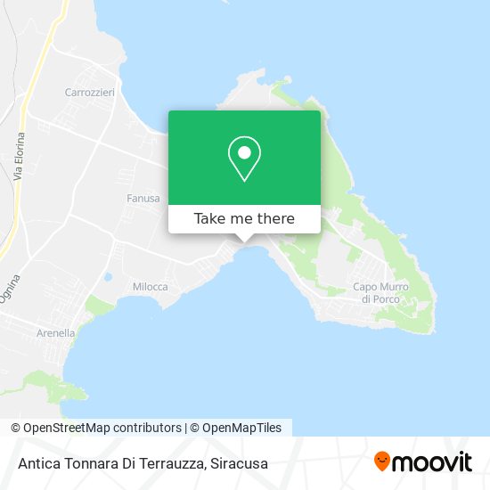 Antica Tonnara Di Terrauzza map
