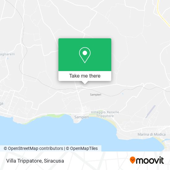 Villa Trippatore map