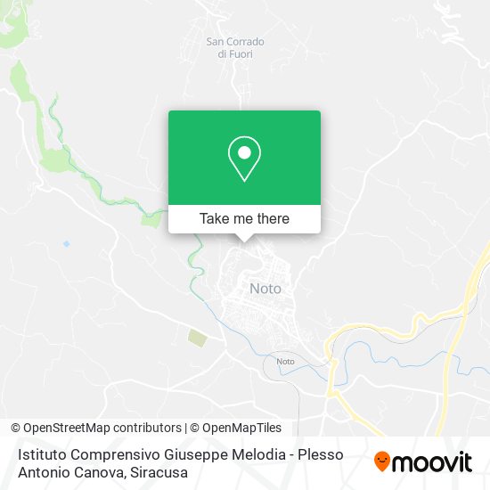 Istituto Comprensivo Giuseppe Melodia - Plesso Antonio Canova map