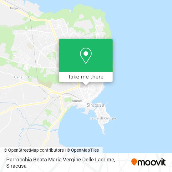 Parrocchia Beata Maria Vergine Delle Lacrime map