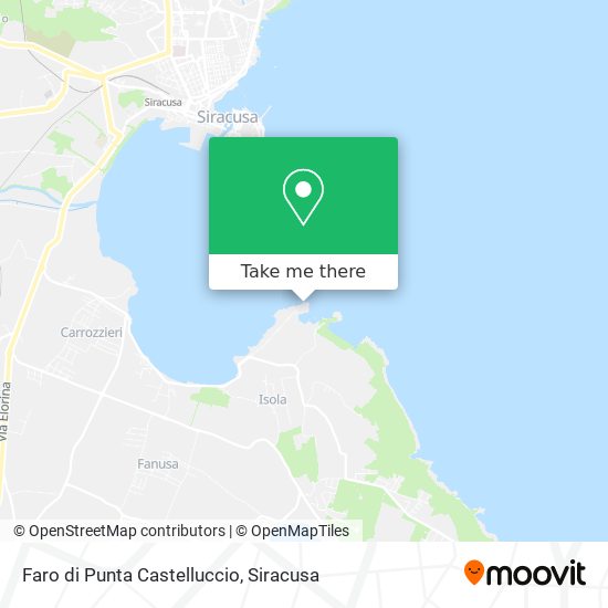 Faro di Punta Castelluccio map