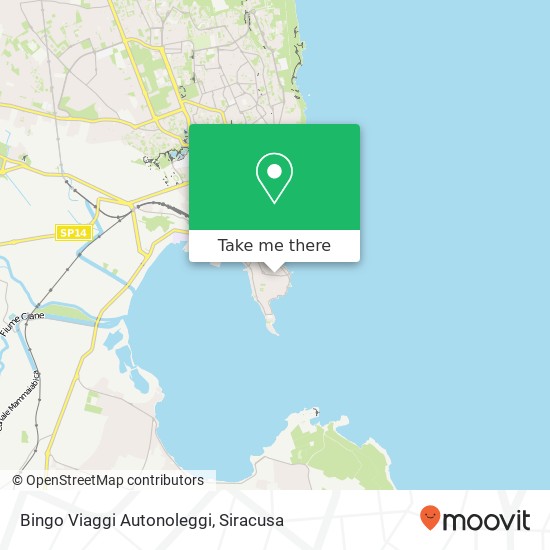 Bingo Viaggi Autonoleggi map