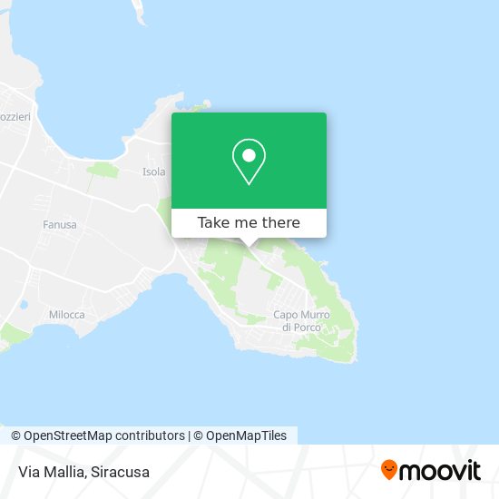 How to get to Via Mallia in Siracusa by Bus?