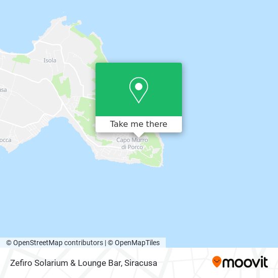 Zefiro Solarium & Lounge Bar map