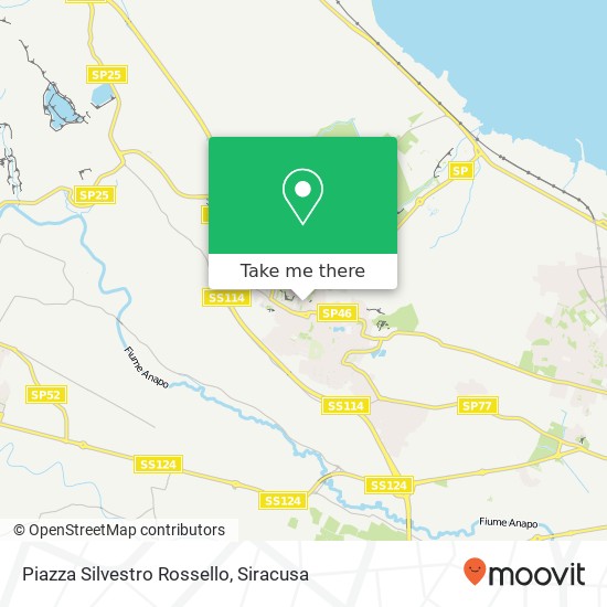 Piazza Silvestro Rossello map