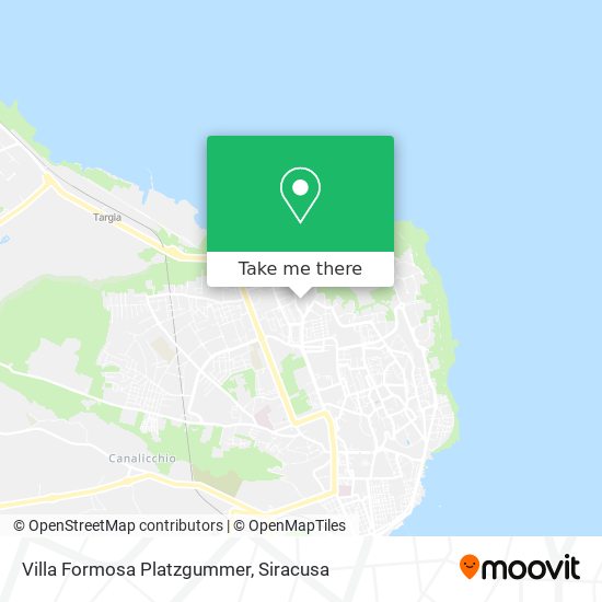 Villa Formosa Platzgummer map