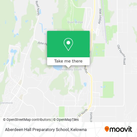 Aberdeen Hall Preparatory School map