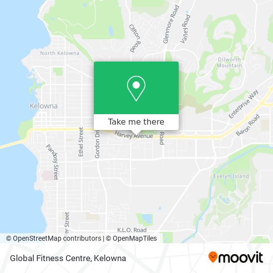 Global Fitness Centre map