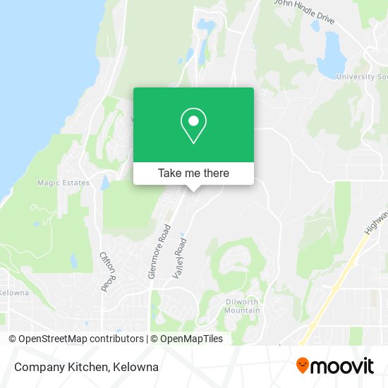 Company Kitchen map