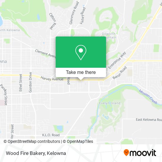 Wood Fire Bakery map