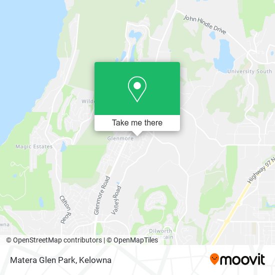 Matera Glen Park plan