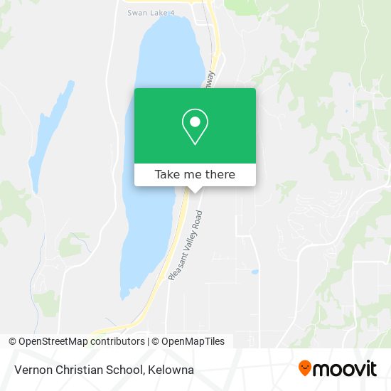 Vernon Christian School map